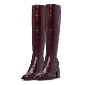 Vince Camuto Burgundy Ankle Boots